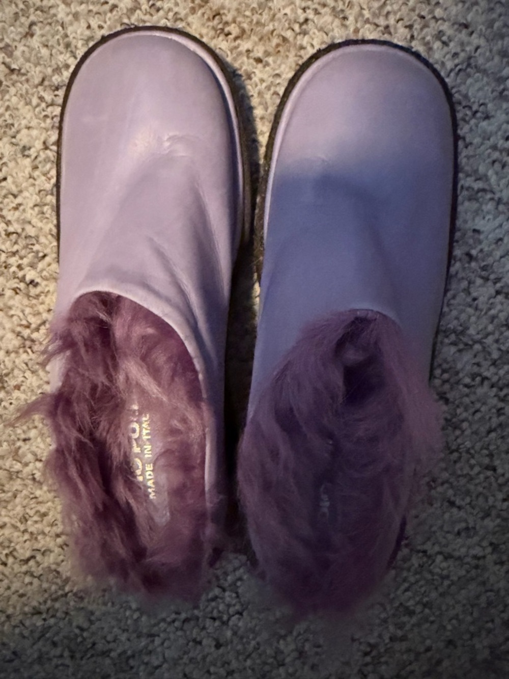 Studio Pollini Leather Slides